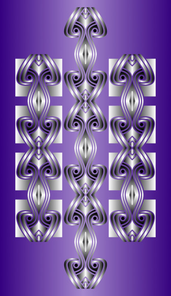 wall art beloved knot pattern