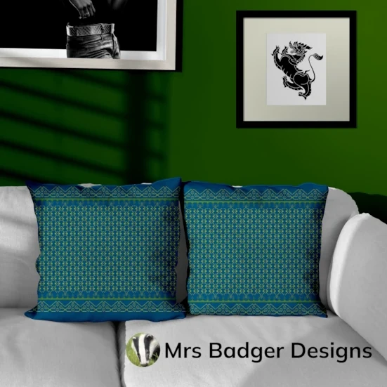 bedding thai green silk pattern design mrs badger designs