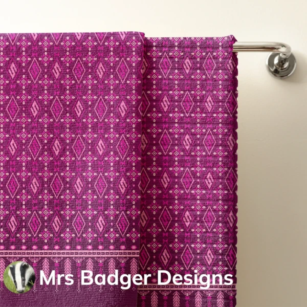 bedding black red thai silk pattern design mrs badger designs