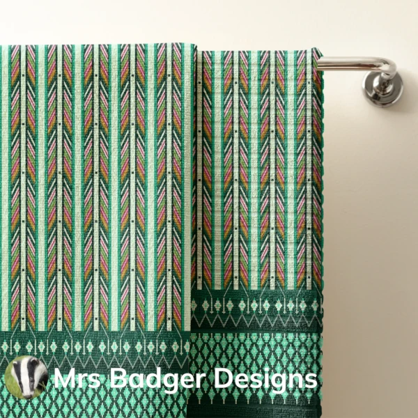 bedding black red thai silk pattern design mrs badger designs