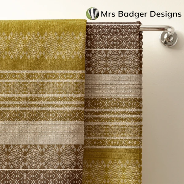 bedding gold thai silk pattern design mrs badger designs