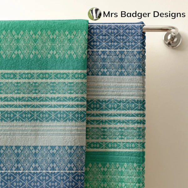 bedding green thai silk pattern design mrs badger designs
