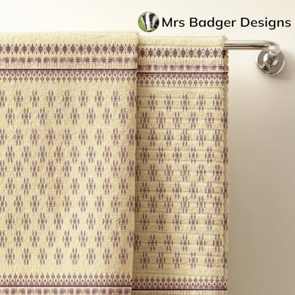 bedding beige thai silk pattern design mrs badger designs